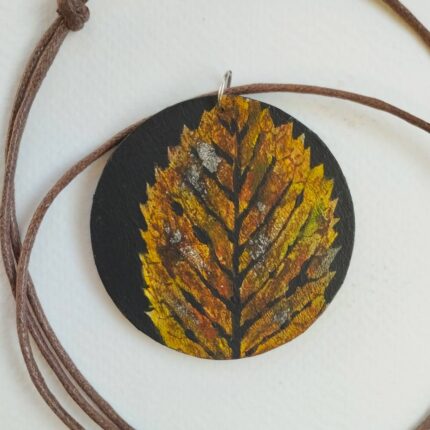 Ogrlica The yellow leaf, Ki Art
