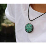 Ogrlica Monstera ART - Slika 2