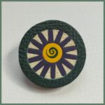 Broš Floral spiral, Ki Art