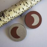 Naušnice Grey Moon ART 6